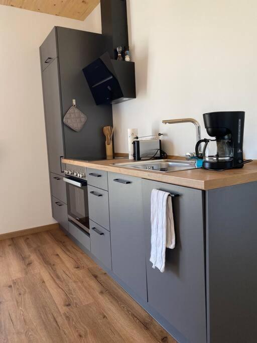 Ferienwohnung Huettenzauber Augsburg Buitenkant foto